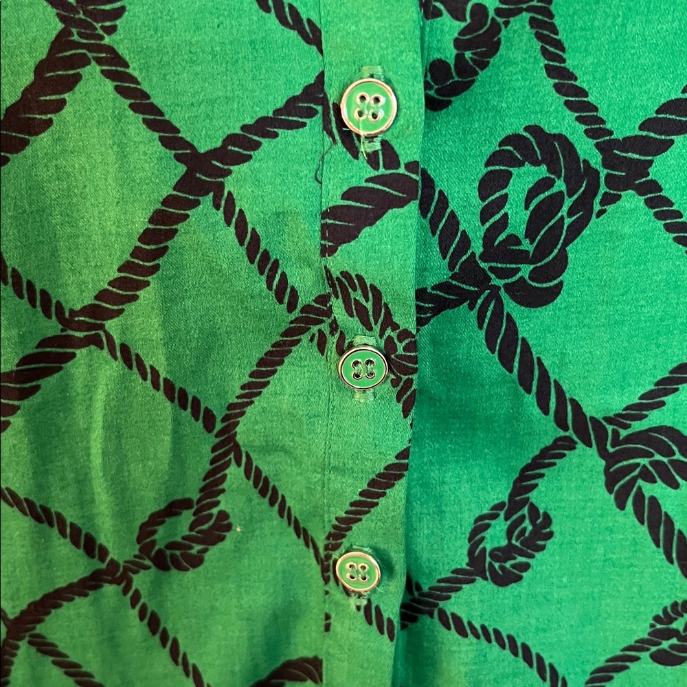 New York & Co Button Down Blouse - Picture 2 of 6